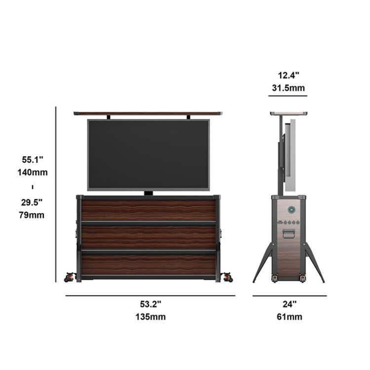 Cloudstone Outdoor Lift TV Cabinet - Extra Small - Image 4